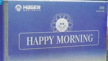 Hager Happy Morning Disposable Toothbrushes w/ Toothpaste