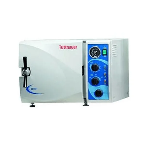 Tuttnauer 2540M Dental Manual Autoclave