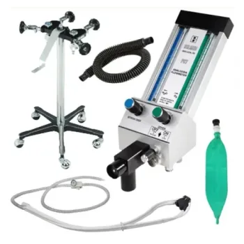 Belmed Flowmeter System with 4 Cylinder Yoke Block F300