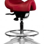 Crown Seating C90SBA Durango Dental Assistant Western Saddle Stool