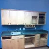 Dental Sterilization Center Cabinetry with Solid Wood and Sturdy Countertops