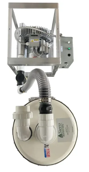 THE TRU-VAC 12 (TV-12) WATER-LESS & OIL-LESS DRY VACUUM