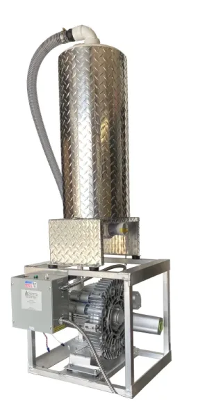 THE TRU-VAC 12 (TV-12) WATER-LESS & OIL-LESS DRY VACUUM