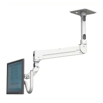 ICW ELQ5120-C8X12 Elite Quick Link Single Arm LCD Ceiling Mount with a 12" ext