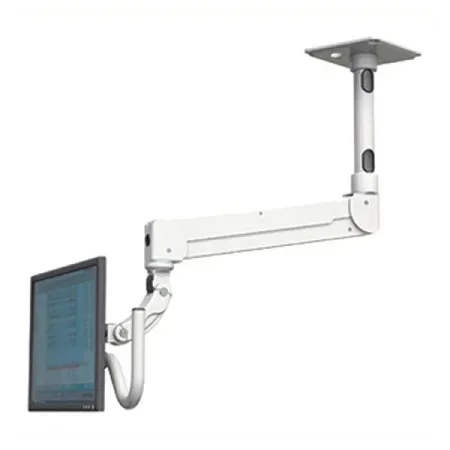ICW ELQ5120-C8X12 Elite Quick Link Single Arm LCD Ceiling Mount with a 12″ ext