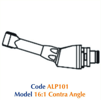 Beyes 16:1 Contra Angle for ApexPilot Handpiece, AL2020, AL2030 Model ALP101