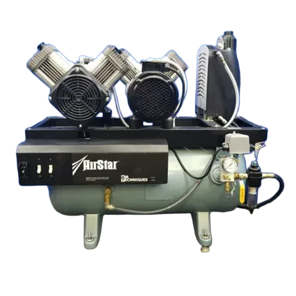 Air Techniques AirStar 50 AS50M Dual Oilless Compressor