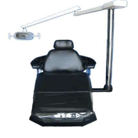 A-dec Priority 1005 Dental Operatory Chair w/NEW Black Upholstery & 6300 Light