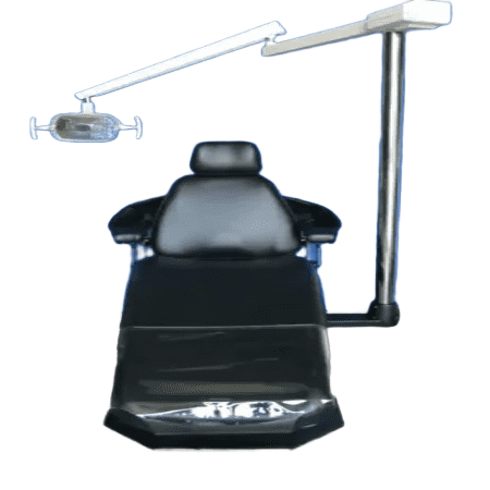 A-dec Priority 1005 Dental Operatory Chair w/NEW Black Upholstery & 6300 Light