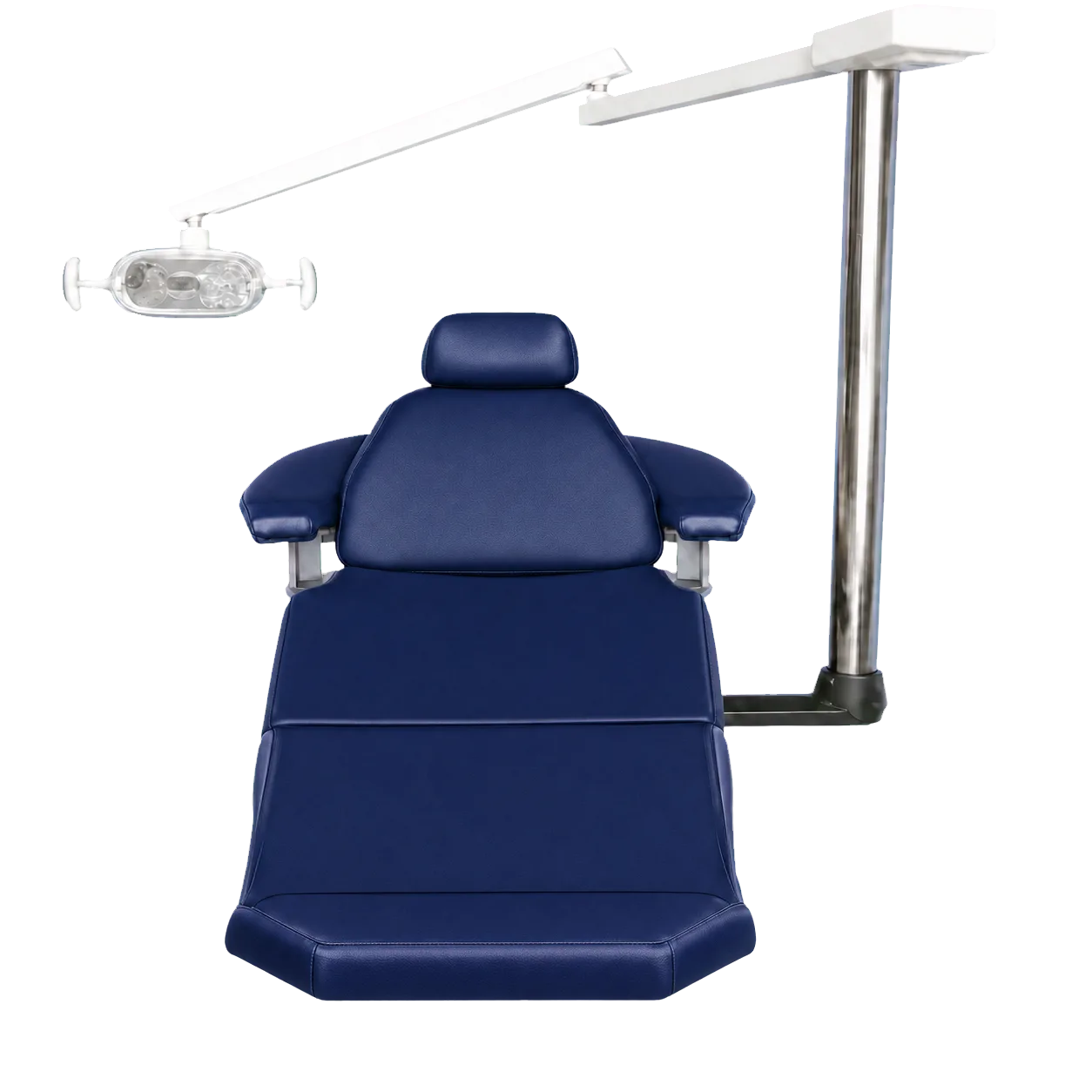 Adec Priority 1005 Dental Chair with 6300 Post Mounted Light