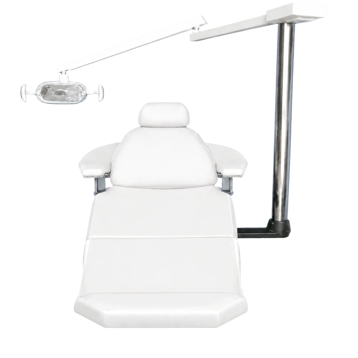 Adec Priority 1005 Dental Chair with 6300 Post Mounted Light