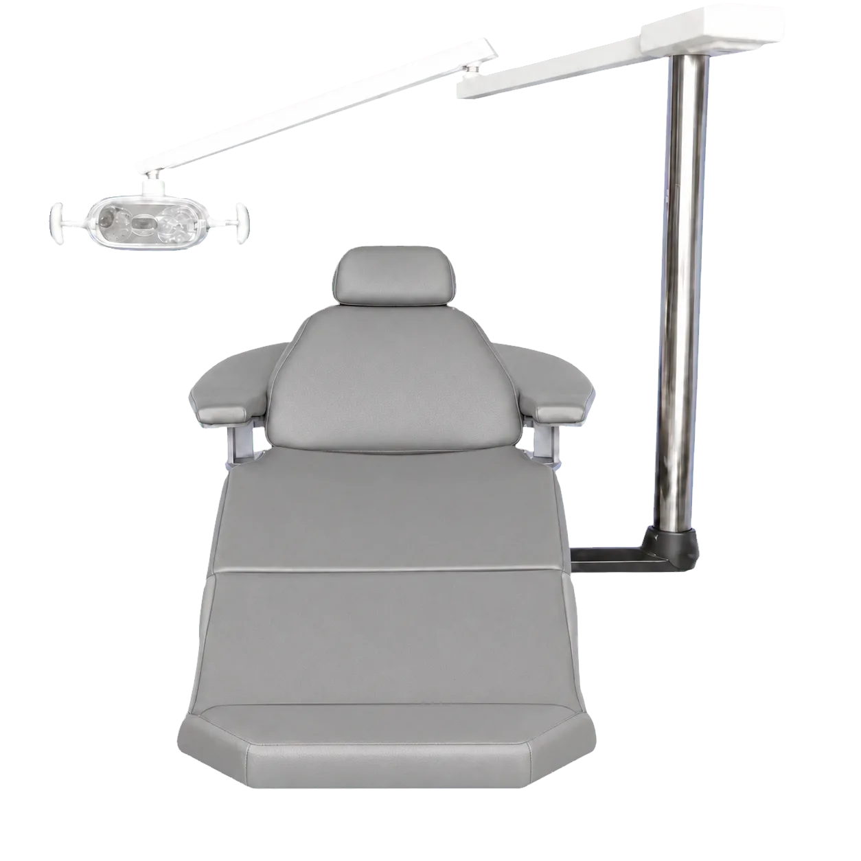 Adec Priority 1005 Dental Chair with 6300 Post Mounted Light
