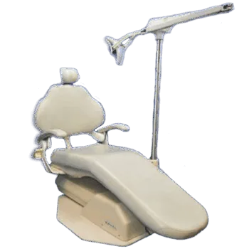 DentalEZ Dental Patient Chair with Post Mounted Light 2024
