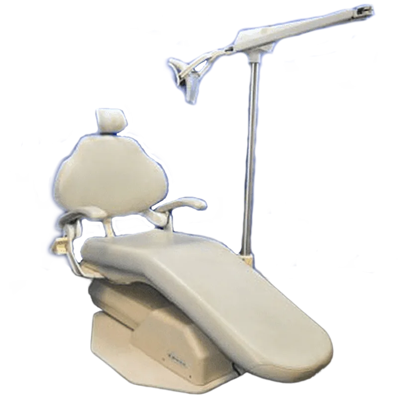 DentalEZ Dental Patient Chair with Post Mounted Light 2024