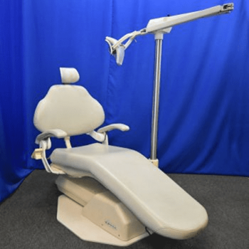 DentalEZ Dental Patient Chair with Post Mounted Light 2024