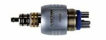 Vector GERMANY Handpiece Coupler Fits A-dec W&H Style 4 Hole Replaces RQ-04