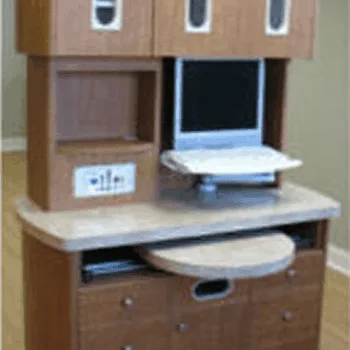 ILS Dental 12 o'Clock Custom Rear Treatment Cabinet 12 T-S (Standard Non Pass-Thru)
