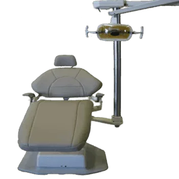 Adec Decade 1015 Dental Chair with 6300 Post Mounted Light