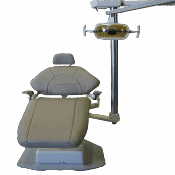 A-dec Decade 1015 Dental Chair with 6300 Post Mounted Light