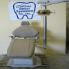 A-dec Decade 1015 Dental Chair and 6300 Operatory Light – Tan Upholstery