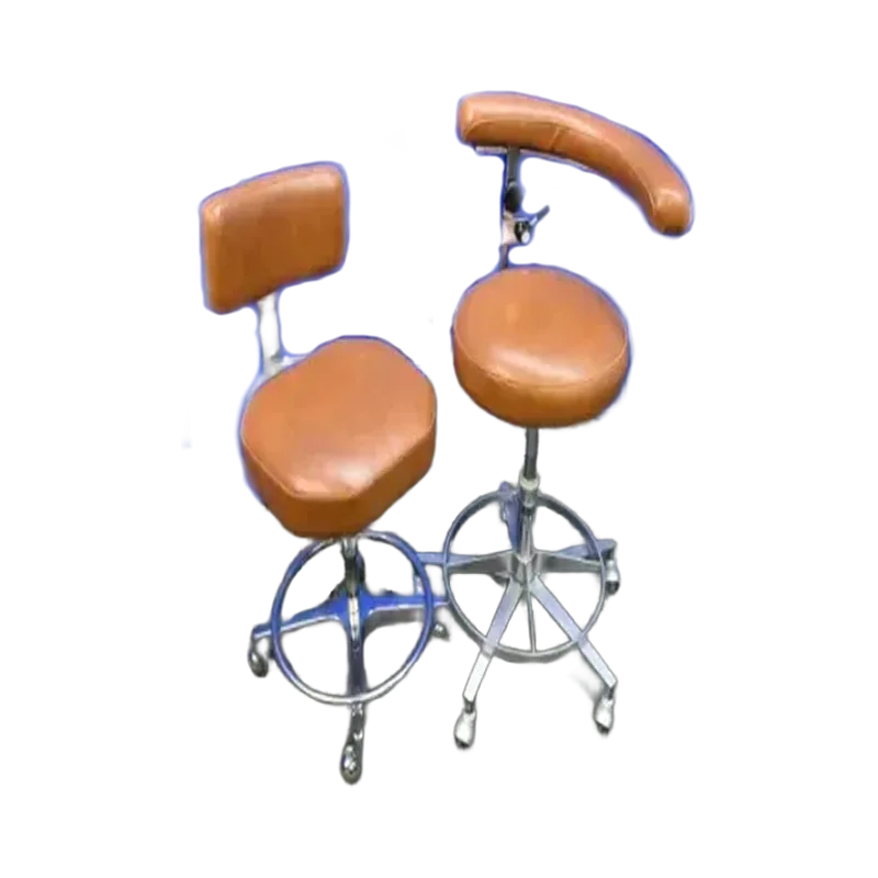 Dental Stool Pair Includes Doctor and Dental Assistant Stool