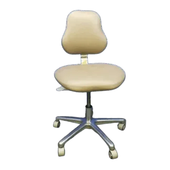 Doctors Chair Stool with Ultraleather Upholstery - no background