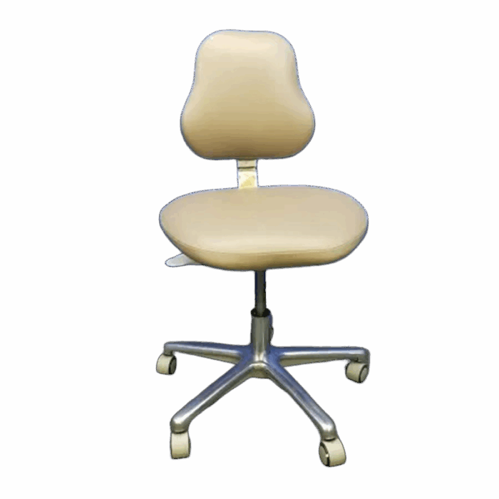 Doctors Chair Stool with Ultraleather Upholstery - no background