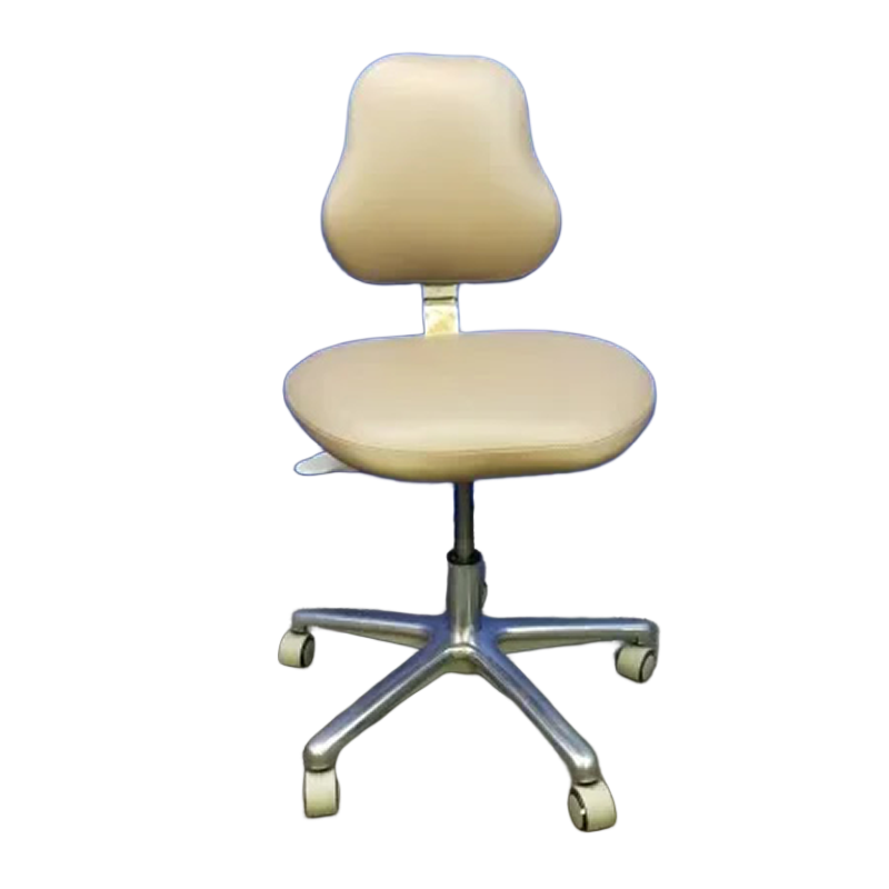 Doctors Chair Stool with Ultraleather Upholstery - no background Doctors Chair Stool with Ultraleather Upholstery - no background