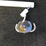 Engle Halogen Radius Mount Dental Light with Transformer