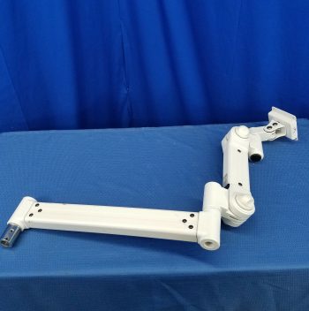 White Dental Monitor Wall Mount Standard Adjustable Arm Part No. #22-04-3 (#3)