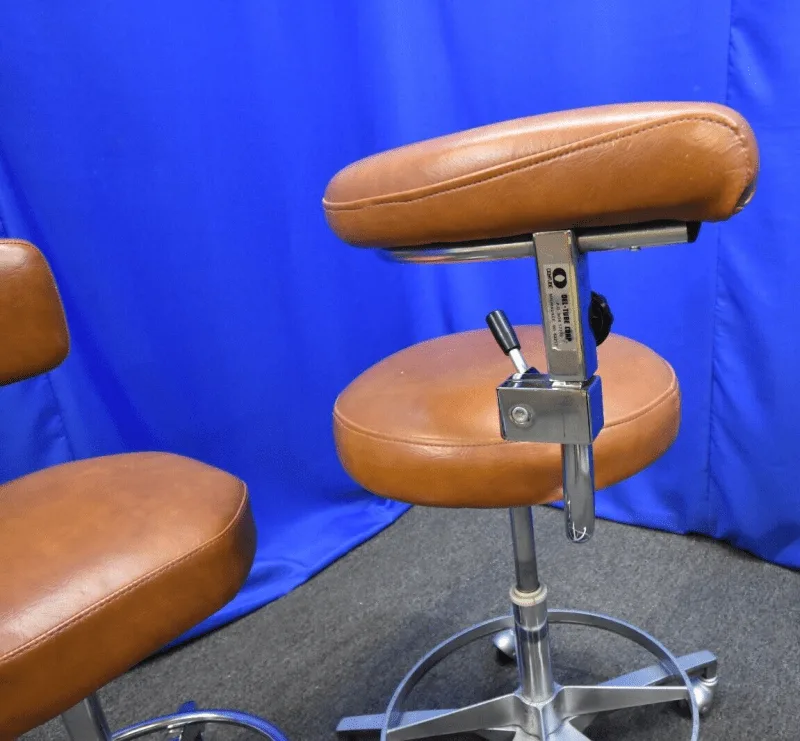 Dental Stool Pair Includes Dentist and Dental Assistant Stool