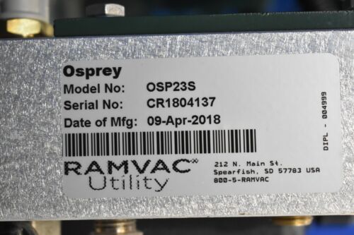 Ramvac Osprey Compressor OSP23S Dental Lab Equipment Ramvac Osprey Compressor OSP23S Dental Lab Equipment