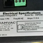Ramvac Osprey Compressor OSP23S Dental Lab Equipment Ramvac Osprey Compressor OSP23S Dental Lab Equipment