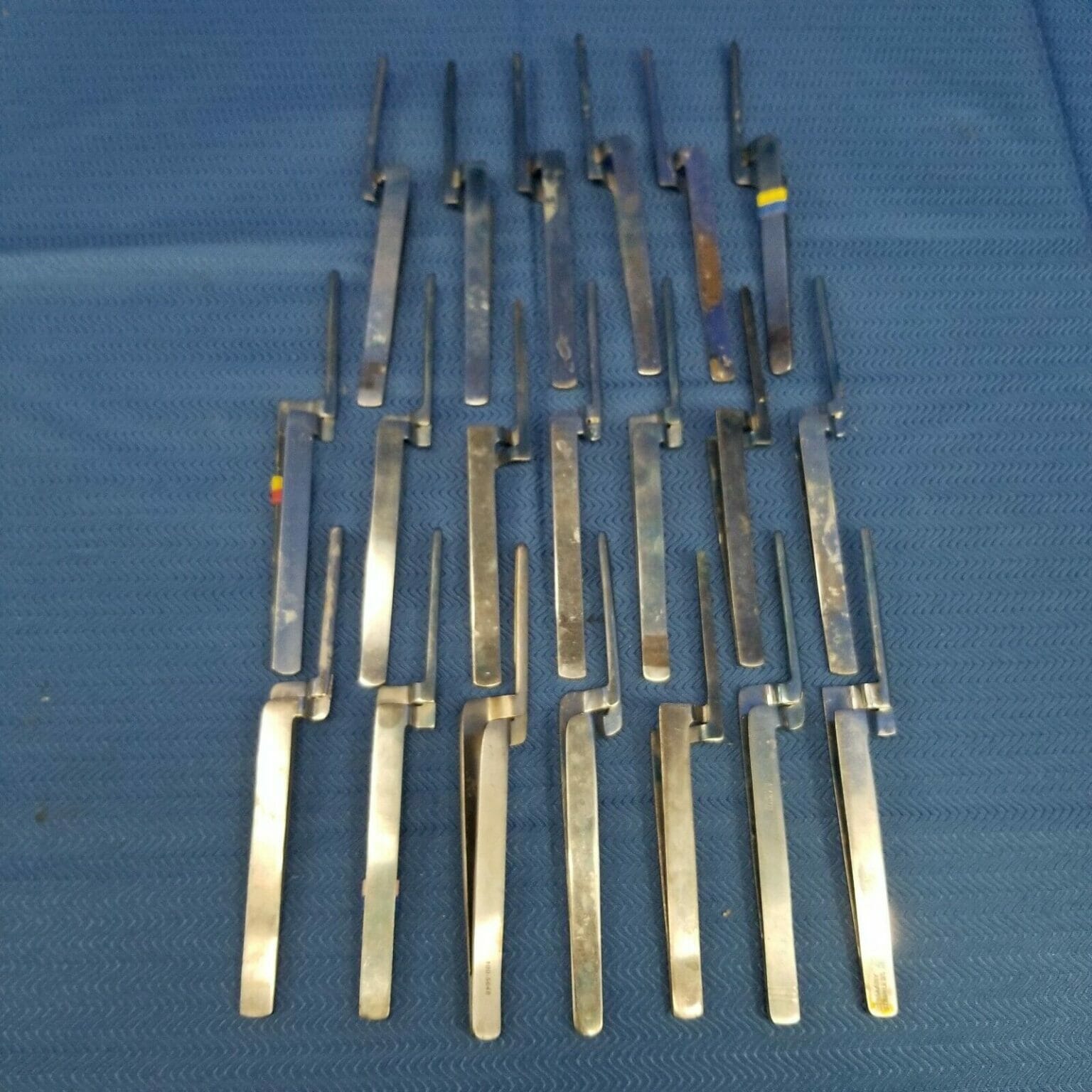 Bausch Articulating Paper Forceps Straight Stainless Steel Reusable
