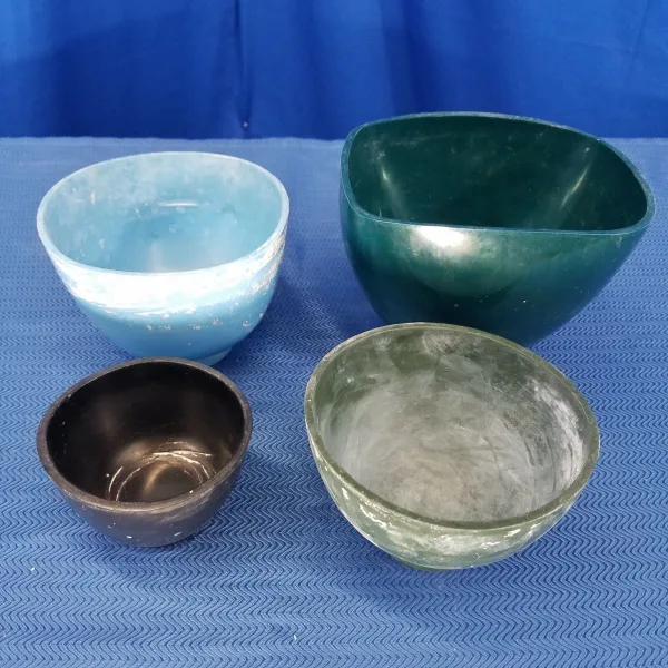 Dental Lab Flexible Mixing Bowls Assorted Sizes