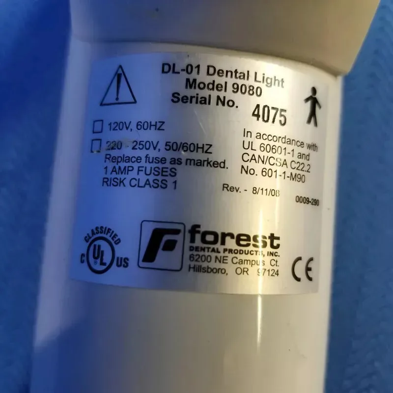 Forest DL-01 Model 9080 Dental Light