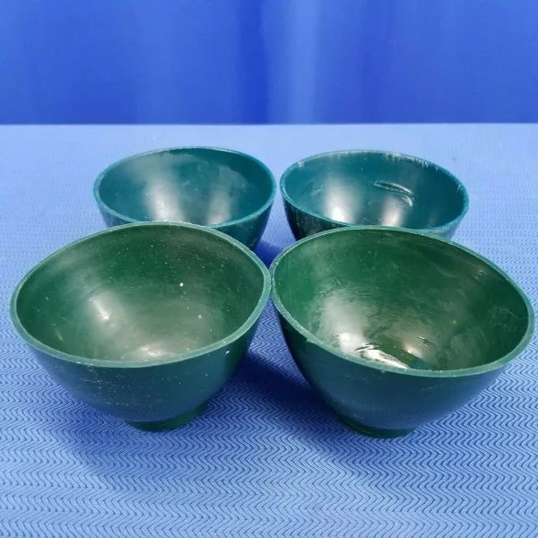 Dental Lab Flexible Mixing Bowls Set of 4