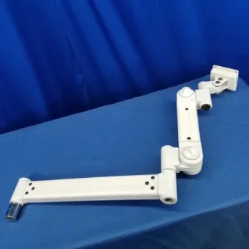 White Dental Monitor Wall Mount Standard Adjustable Arm Part No. #22-04-3 (#2)