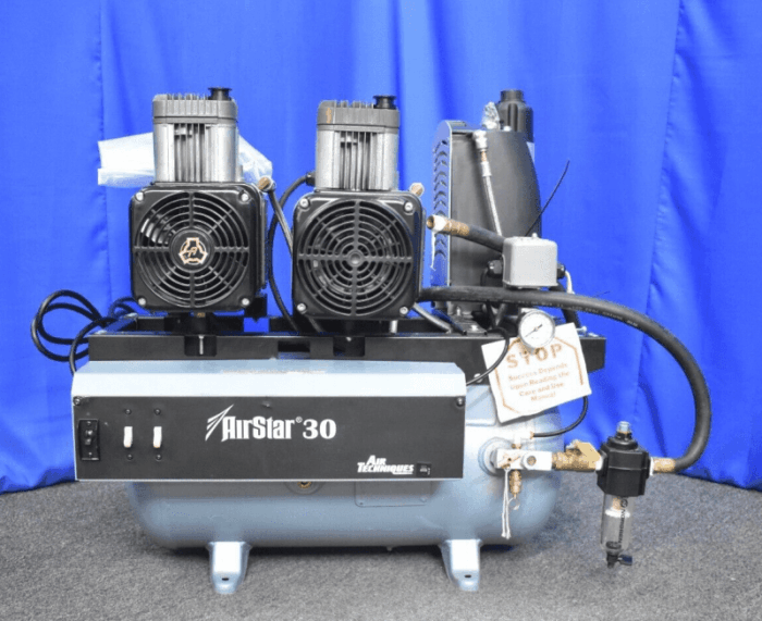 Air Techniques Airstar 30 Dental Equipment Air Compressor