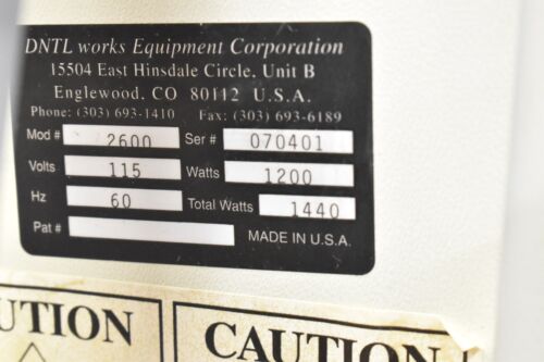 DntlWorks ProCart 1 Dental Delivery Cart & Vacuum System DntlWorks ProCart 1 Dental Delivery Cart & Vacuum System