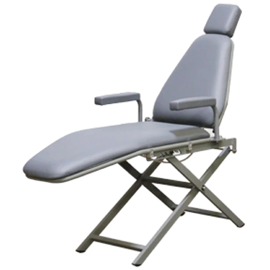 Basic Portable Patient Chair with Scissors Base