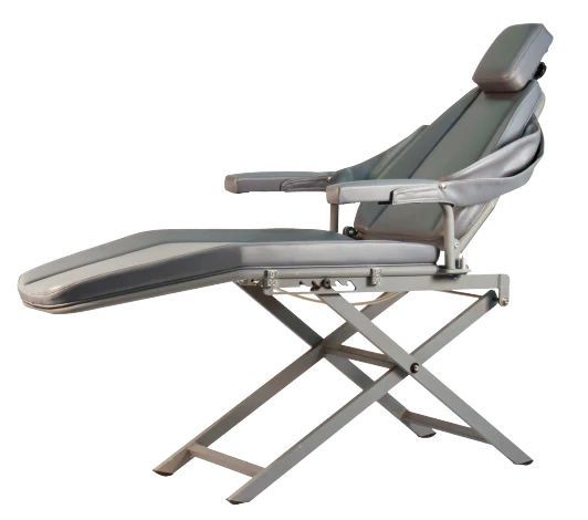 Supreme Portable Patient Chair with Scissors Base