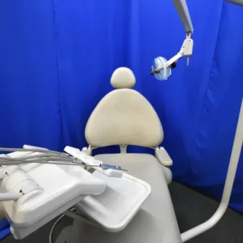 A-dec Cascade 1040 Dental Chair with 2132 Radius Delivery Unit & 6300 Light Adec
