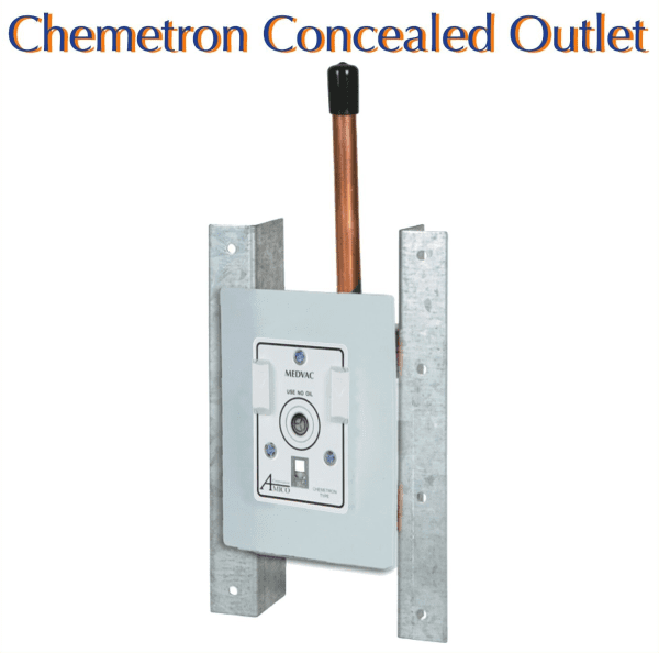 Belmed Vacuum Chemetron Style Single Outlet Concealed 9013-0003