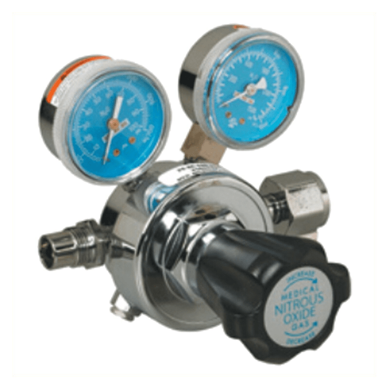 Belmed Two Nitrous Oxide Gauge Adjustable Pressure 490000000012