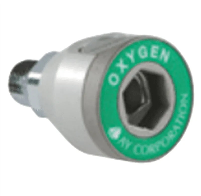Belmed Puritan Oxygen Coupler Only X Male 1/4 NPT 6002-0000-0013