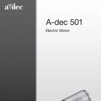 A-dec 501 Electric Motor Instructions for Use
