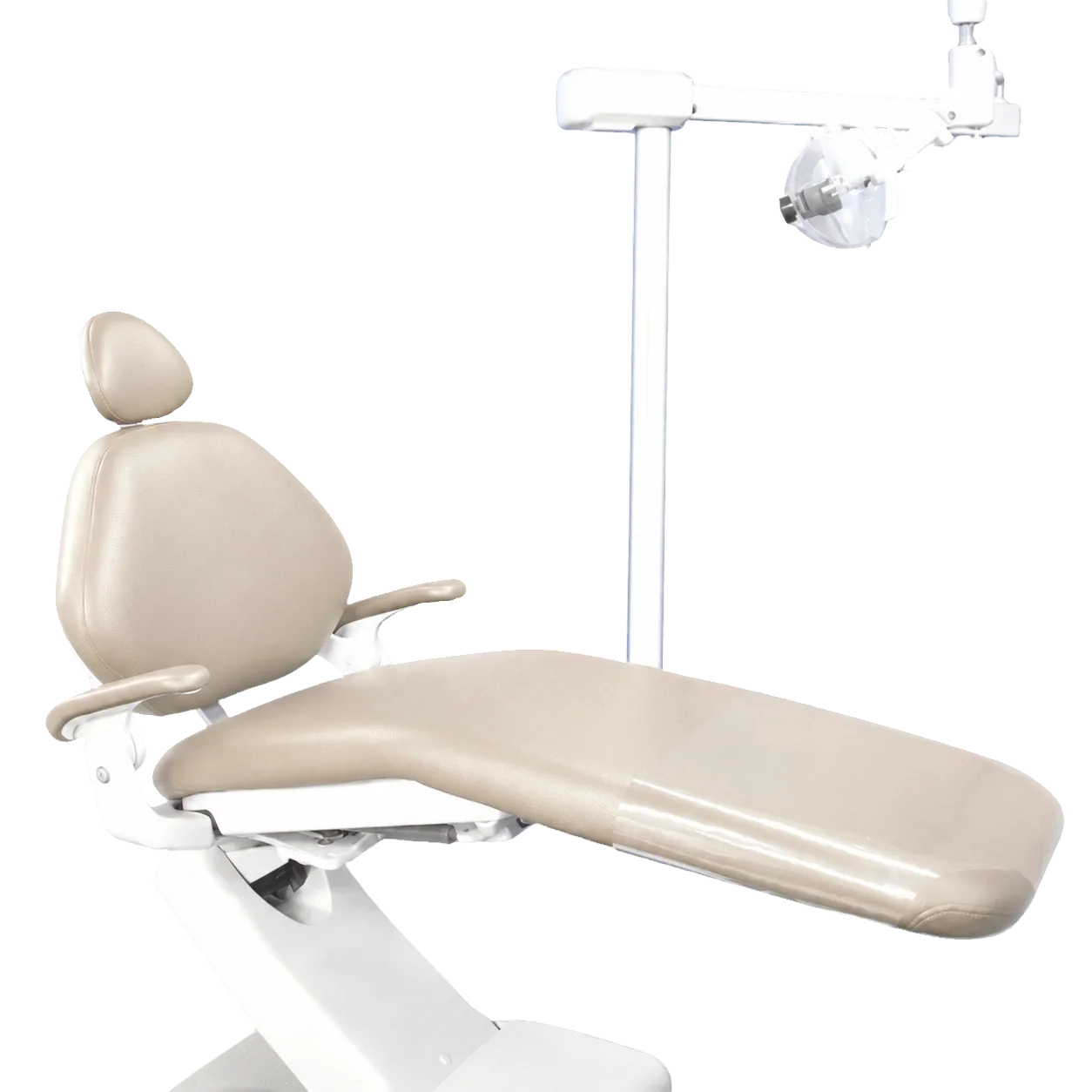 Adec Decade 1021 Dental Chair with 6300 Post Mounted Light