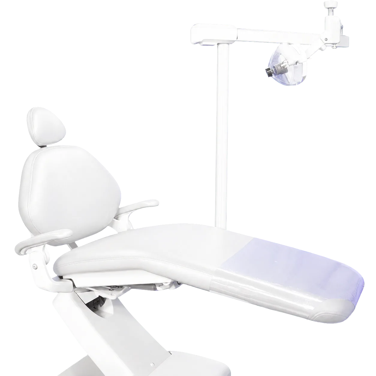 Adec Decade 1021 Dental Chair with 6300 Post Mounted Light