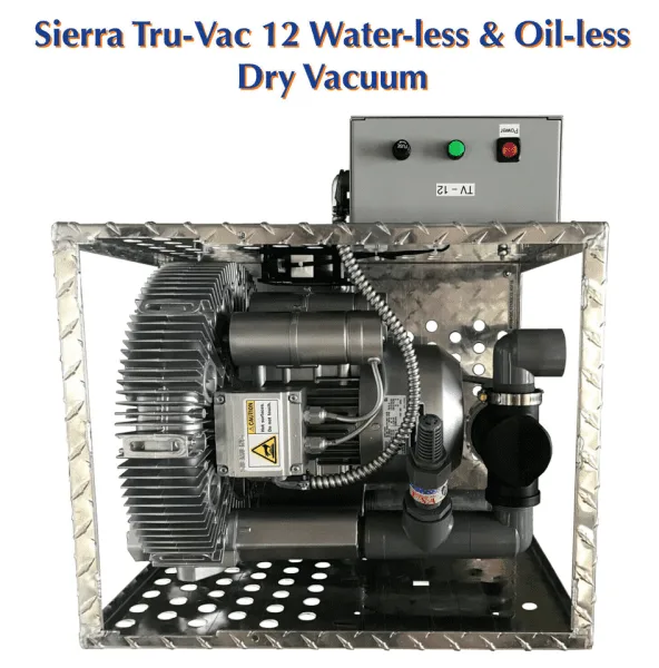 Sierra Dental Products Tru-Vac 12 Dry Vacuum System - Image 4
